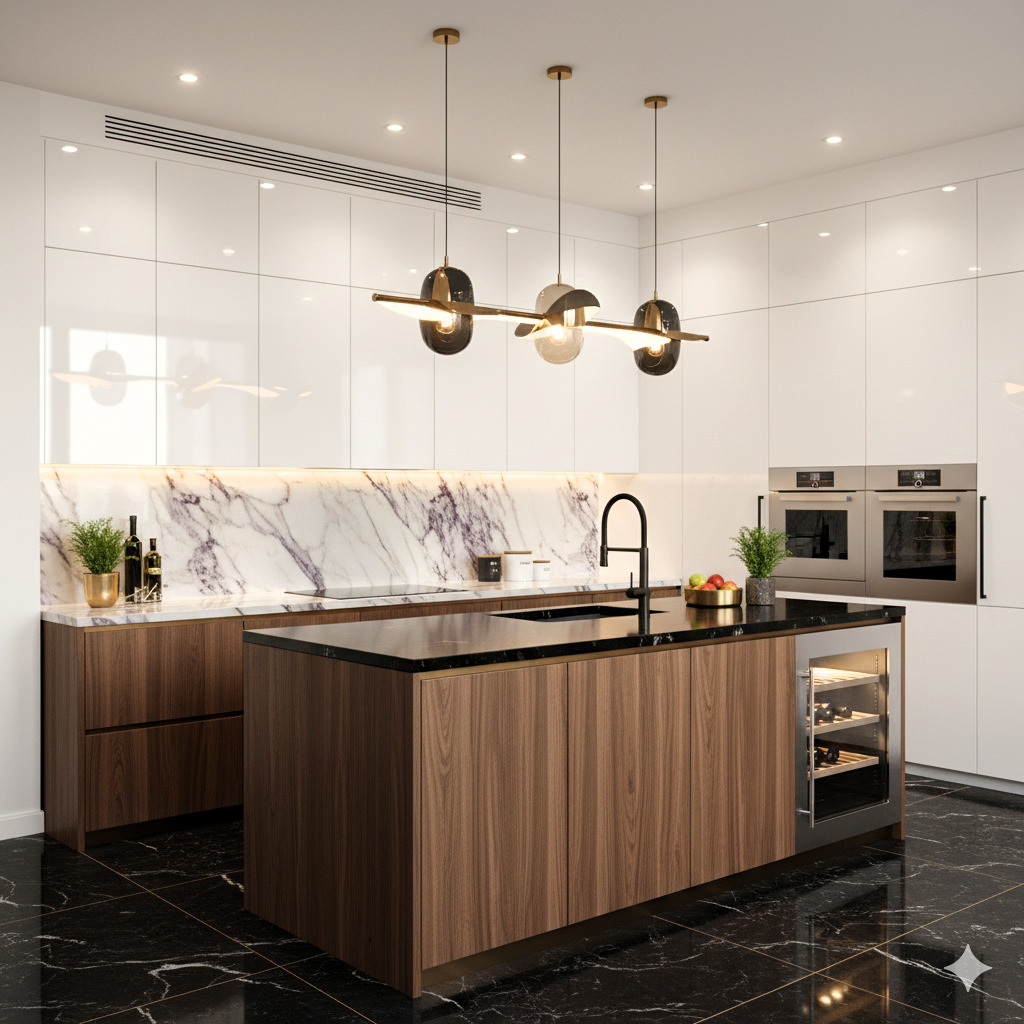 Parallel Modular Kitchen