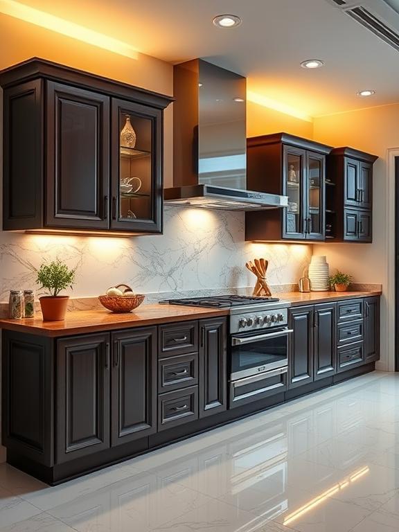Straight Modular Kitchen